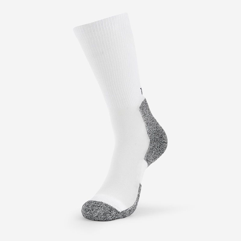 DUNK Sportswear Light Warm Active Running Socks - White