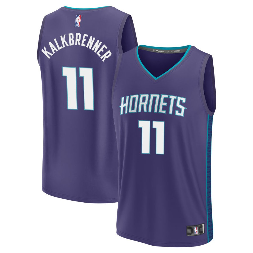 Basketball Ryan Kalkbrenner #11 Charlotte Hornets Statement Edition Fan Support Team Jersey - Purple