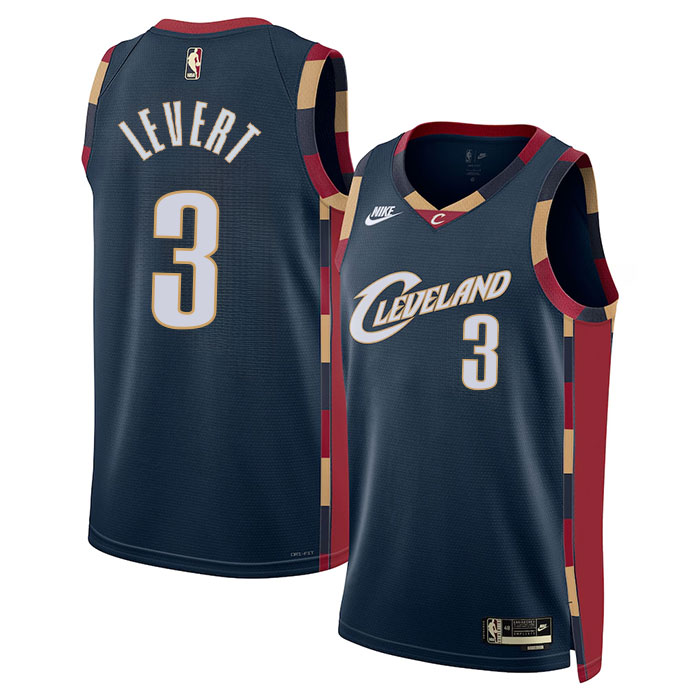 DUNK Sports High Quality Basketball Thomas Bryant #3 Cleveland Cavaliers Classic Edition Fan Support Team Jersey - Navy