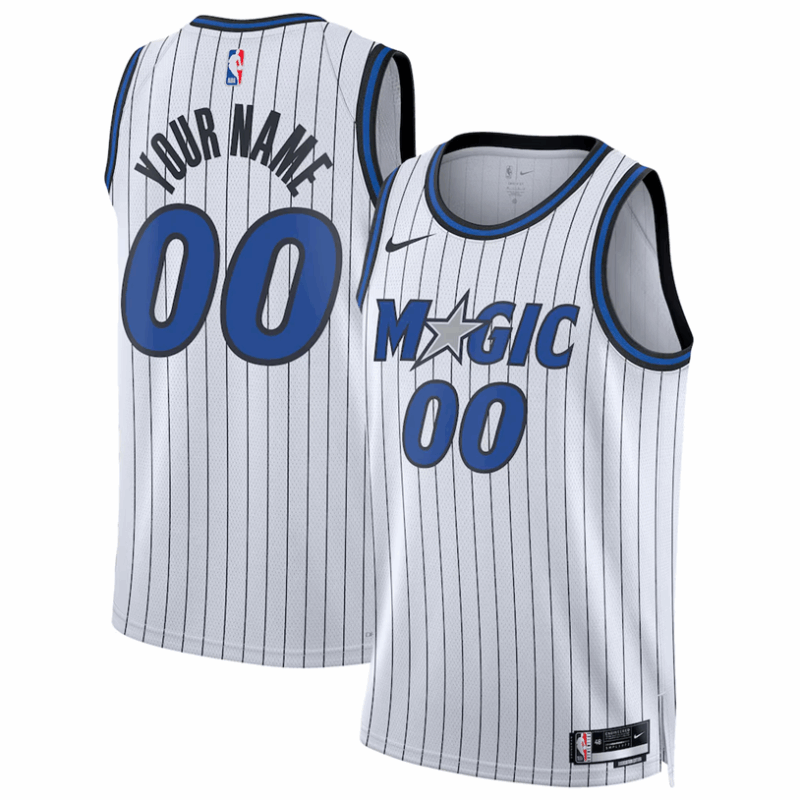 DUNK Sports High Quality Basketball Customize Orlando Magic Association Edition Fan Support Team Jersey - White