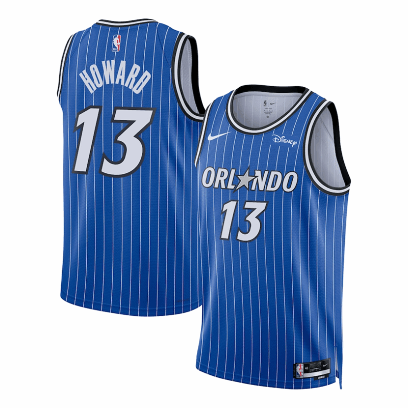 DUNK Sports High Quality Basketball Jett Howard #13 Orlando Magic Icon Edition Fan Support Team Jersey - Blue